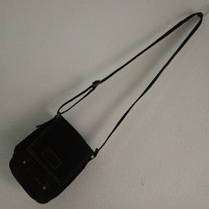 Black Authentic Classics Organizer Cross Body
